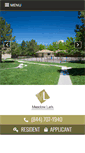 Mobile Screenshot of meadowlark-apts.com